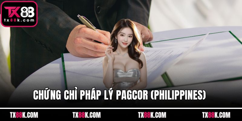 Chứng chỉ pháp lý PAGCOR (Philippines) được công nhận 